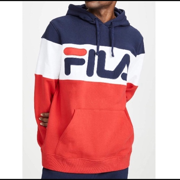 fila block hoodie